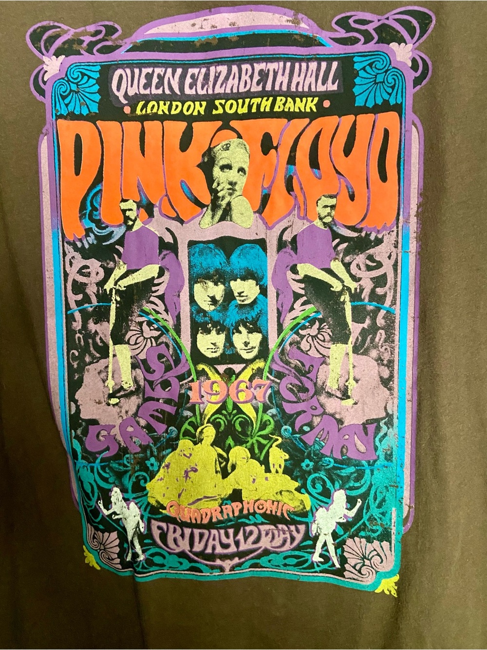 🌼☮️🧡PINK FLOYD SIZE XXL Short-Sleeve Tee